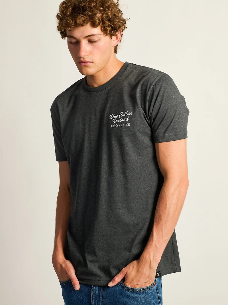 TROLL CO. BLUE COLLAR BREAKFAST T-SHIRT