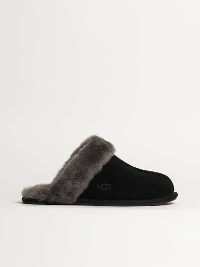 WOMENS UGG SCUFFETTE II SLIPPER - BLACK