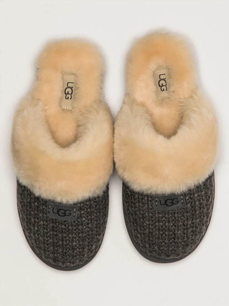 UGG COZY SLIPPER - CHARCOAL