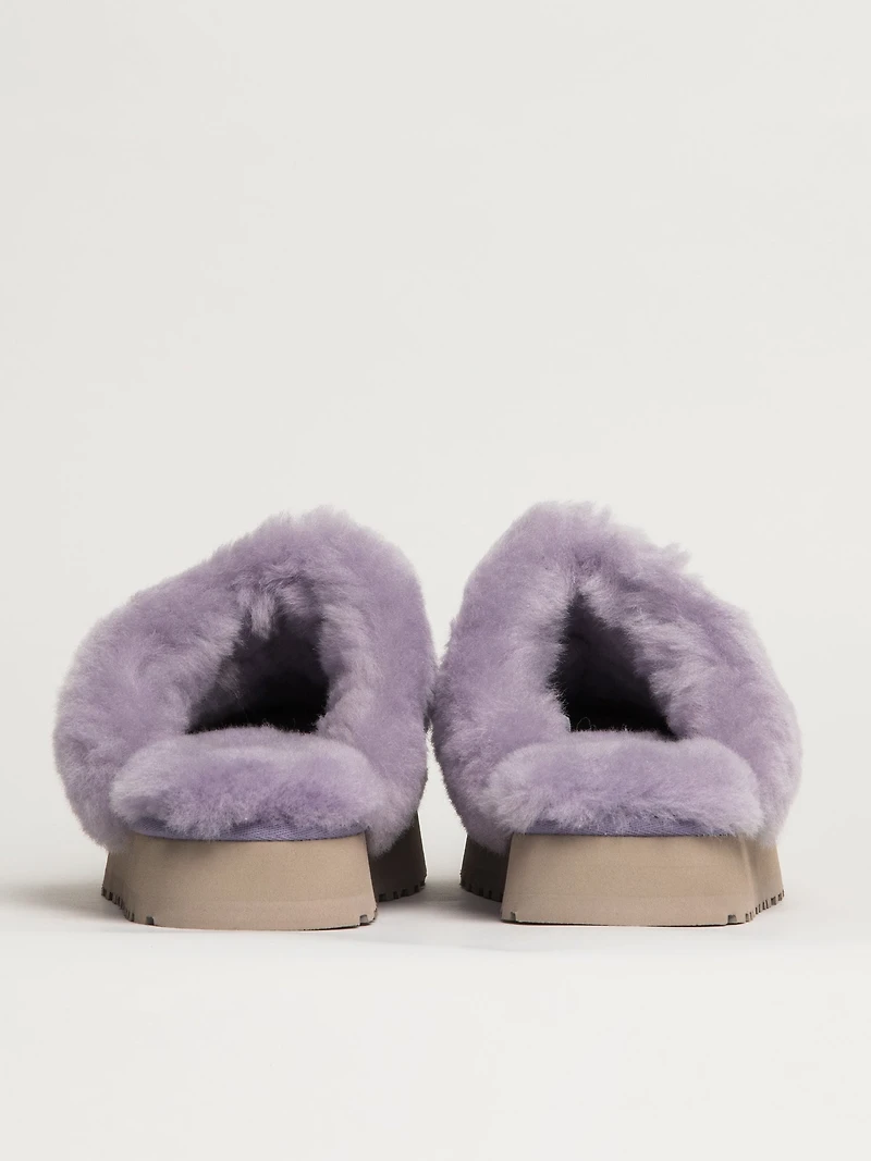 PANTOUFLE UGG DISQUETTE - LILAS