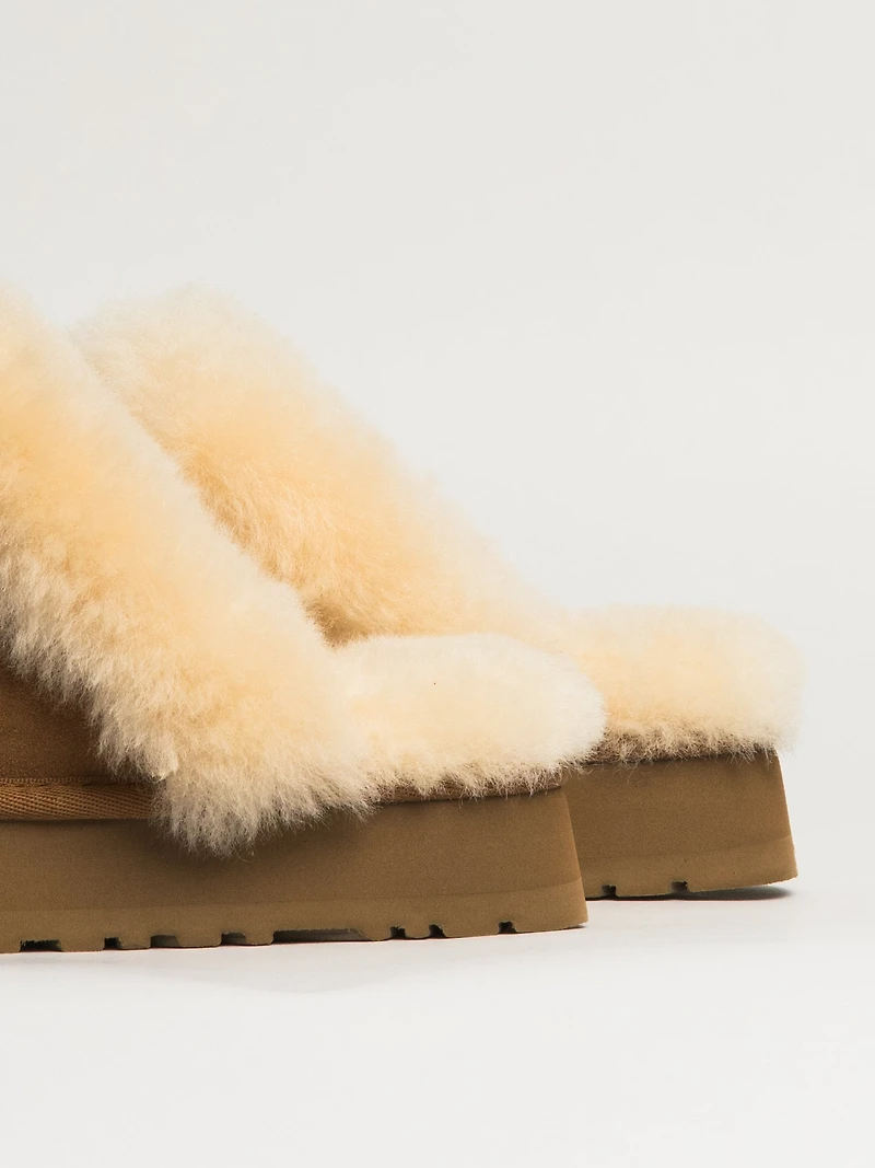 UGG DISQUETTE SLIPPER - CHESTNUT