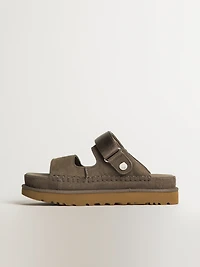 WOMENS UGG GOLDENSTAR ADJUSTABLE SLIDE - SMOKE PLUM