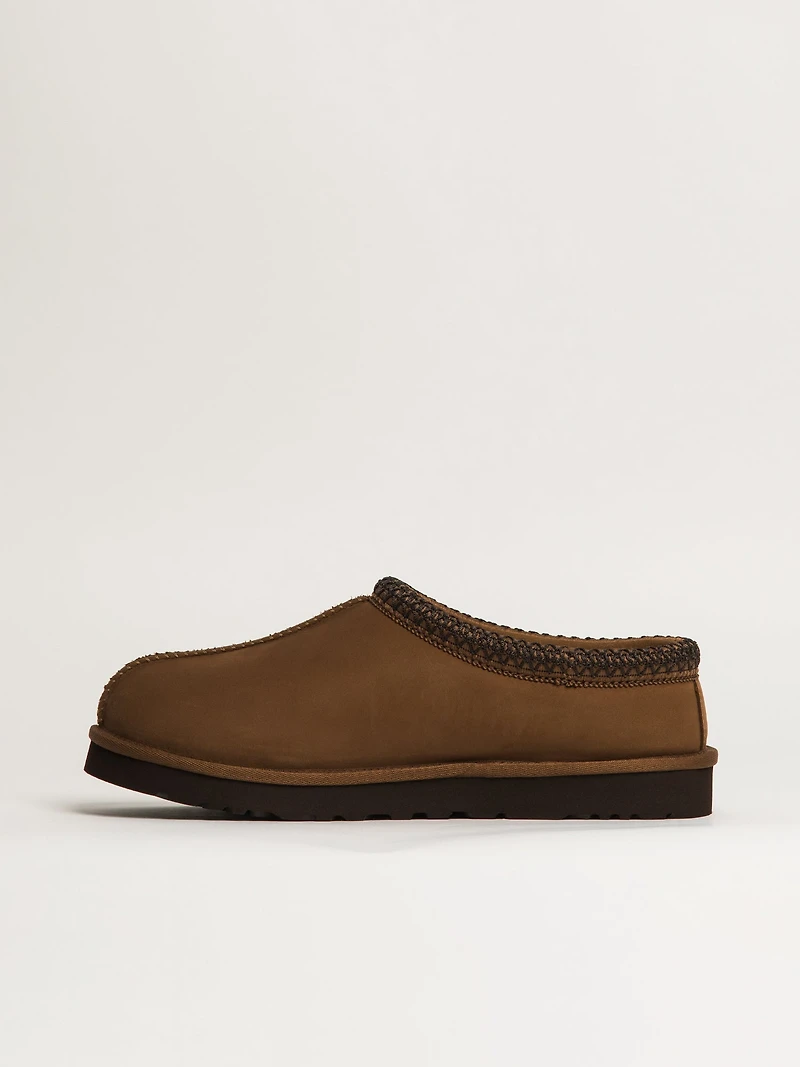 UGG TASMAN II NUBUCK SLIP-ON - CHESTNUT