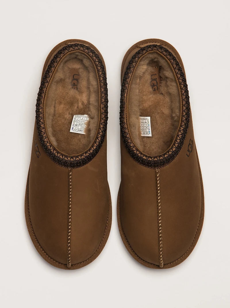UGG TASMAN II NUBUCK SLIP-ON - CHESTNUT