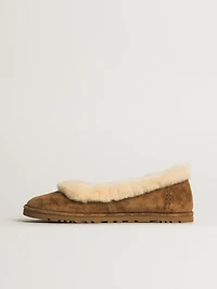WOMENS UGG ZORA BALLET FLAT - CHESTNUT