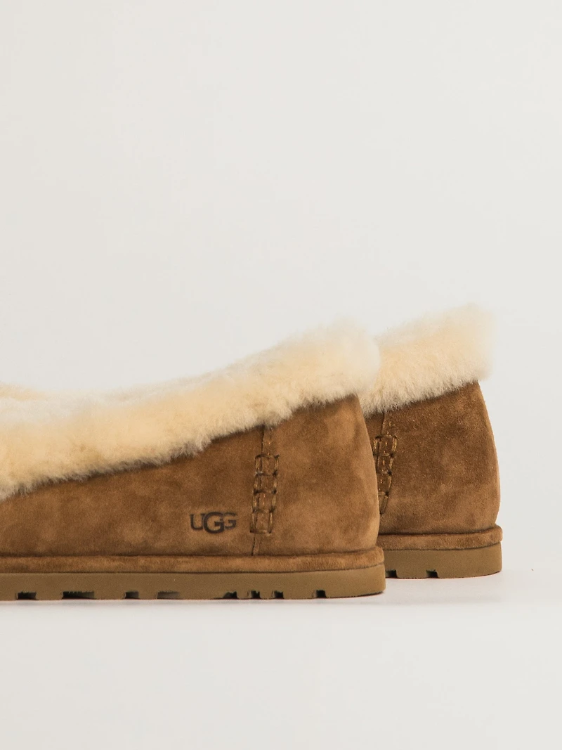 WOMENS UGG ZORA BALLET FLAT - CHESTNUT