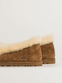 WOMENS UGG ZORA BALLET FLAT - CHESTNUT