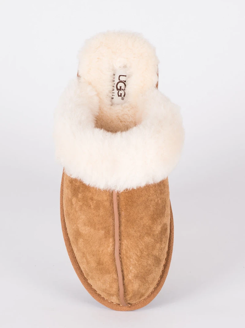 WOMENS UGG SCUFFETTE II SLIPPER - CHESTNUT