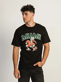 T-SHIRT NCAA MIAMI U MASCOT