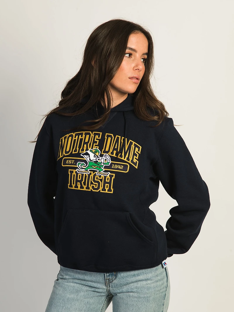 VARSITY NOTRE DAME PULLOVER HOODIE -NVY/MAR