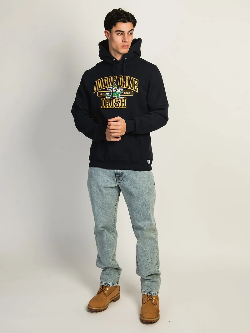 VARSITY NOTRE DAME PULLOVER HOODIE -NVY/MAR