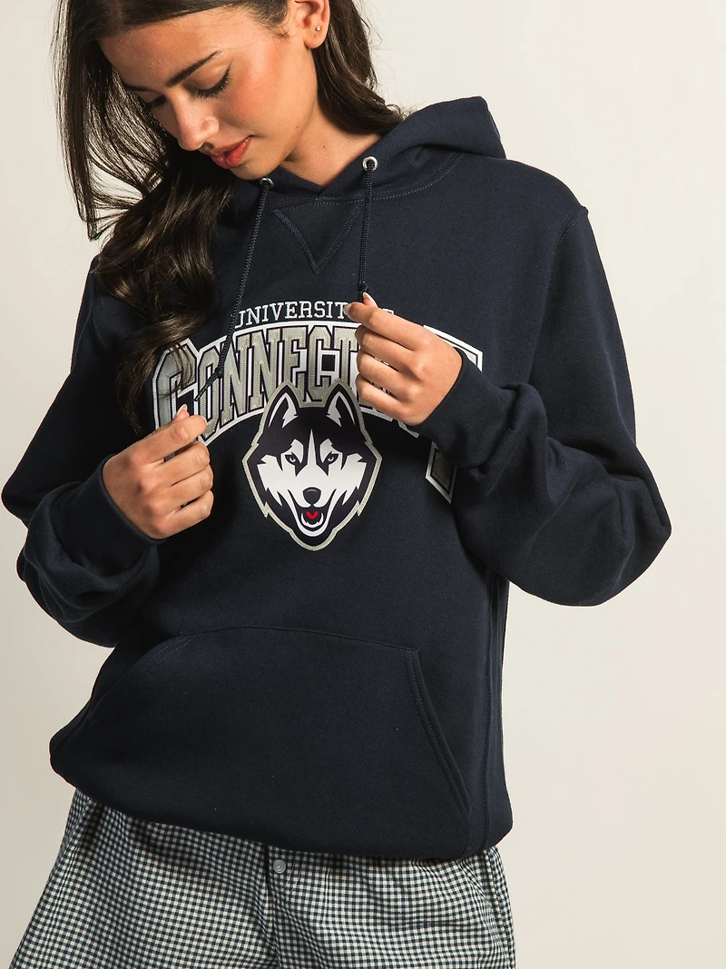 NCAA UCONN PULL OVER HOODIE