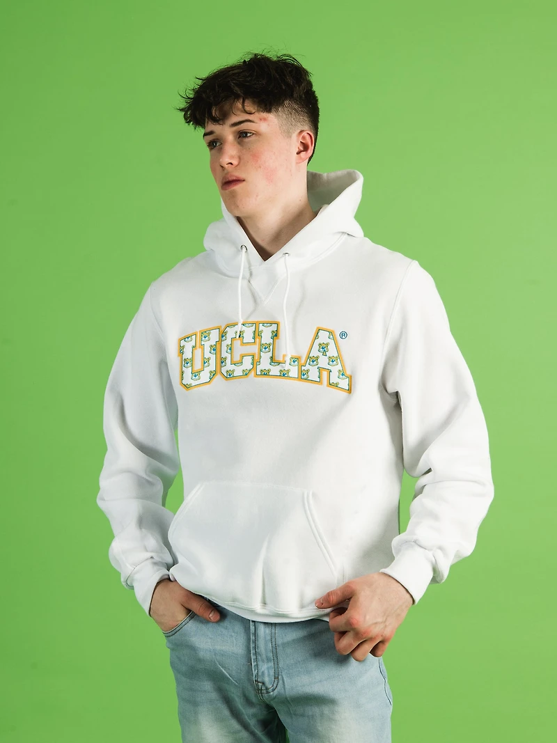 RUSSELL UCLA ALL OVER PRINT PULLOVER HOODIE - CLEARANCE