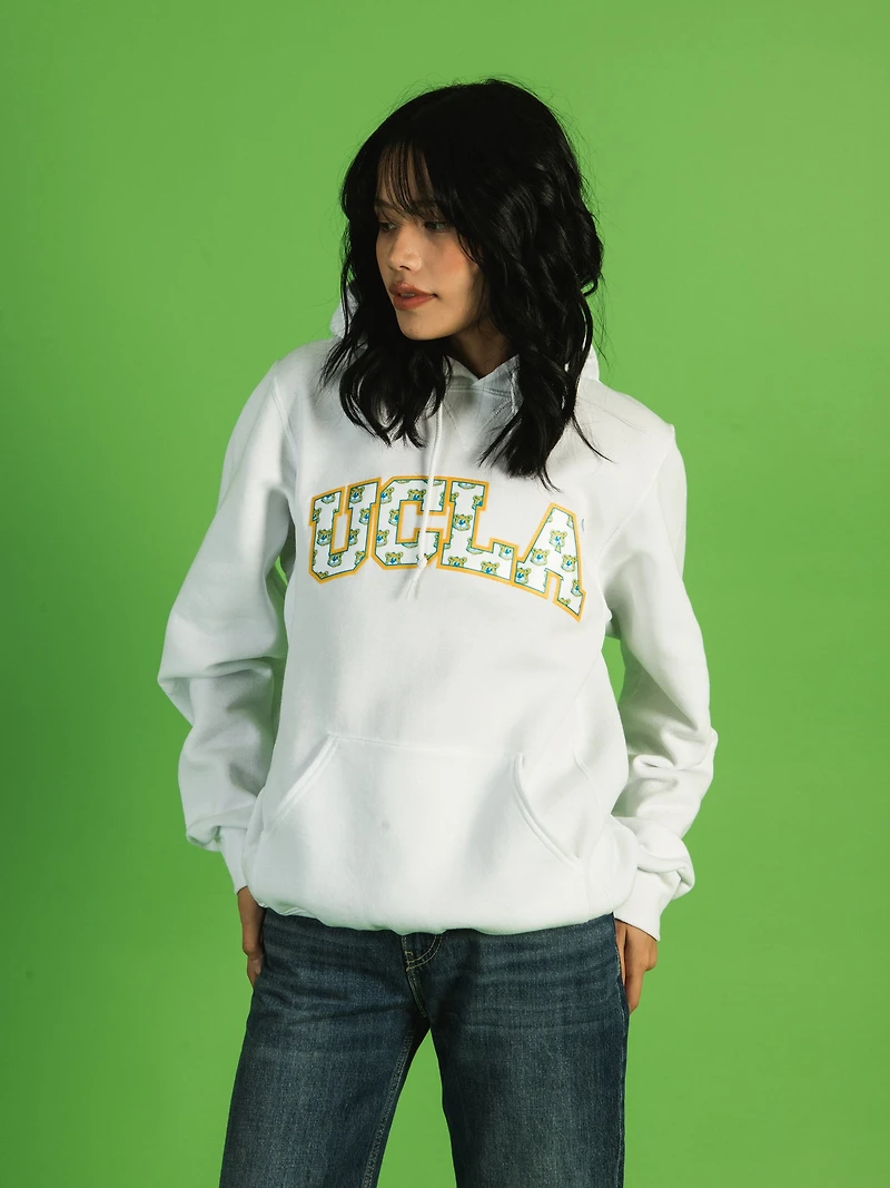 RUSSELL UCLA ALL OVER PRINT PULLOVER HOODIE - CLEARANCE