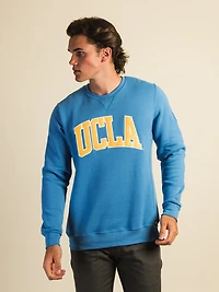 NCAA UCLA SLEEVE EMBROIDERED CREW