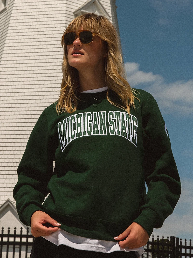 CHANDAIL BRODÉ RUSSELL MICHIGAN STATE