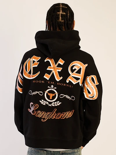 TEXAS SLEEVE TO PULLOVER HOODIE