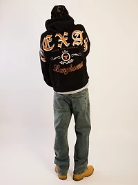 VARSITY TEXAS SLEEVE TO PULLOVER HOODIE