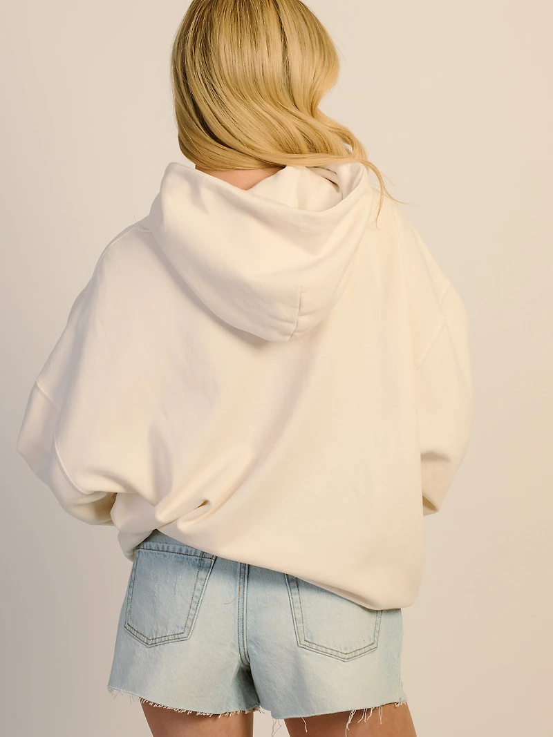 PULL-OVER À CAPUCHE BRODÉ TEXAS