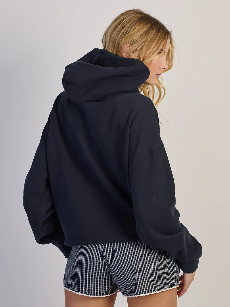 MICHIGAN APLQ PULLOVER HOODIE - MARIN