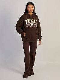 VARSITY TEXAS LONGHORNS RELAXED HOODIE - CHO