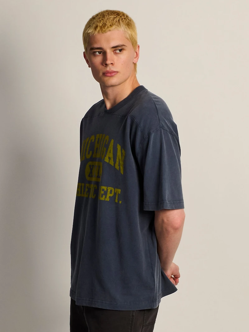 MICHIGAN XXL FOOTBALL TEE
