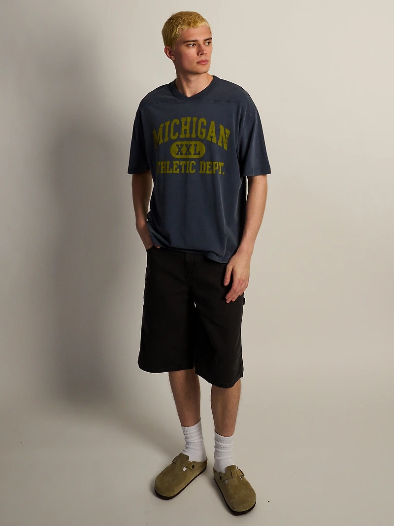 VARSITY MICHIGAN XXL FOOTBALL TEE