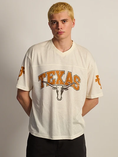 MESH TEXAS LONGHORNS FOOTBALL TEE
