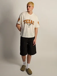 MESH TEXAS LONGHORNS FOOTBALL TEE