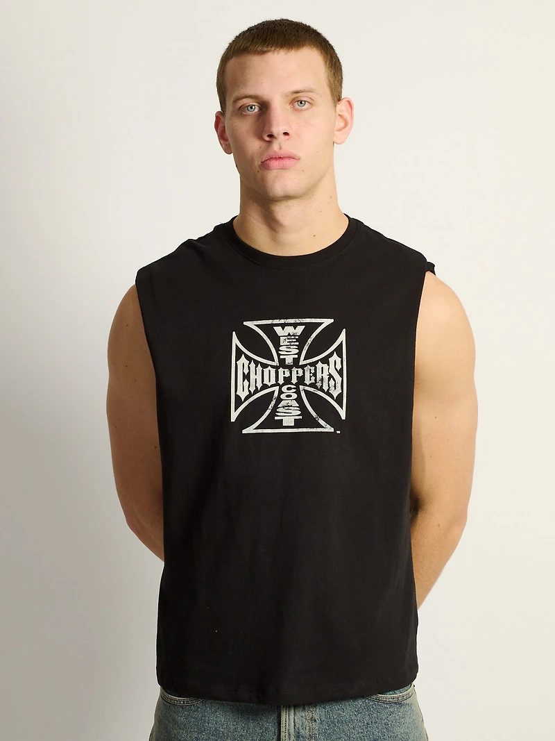 WEST COAST MUSCLE TANK TOP