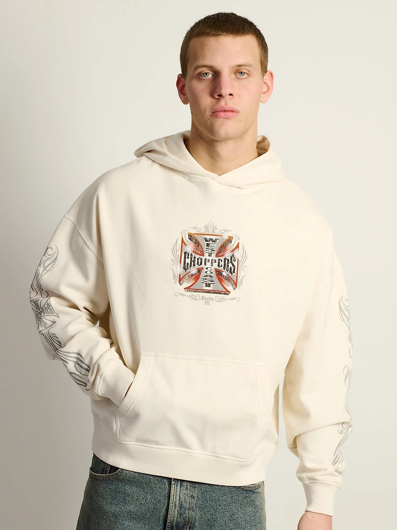 WEST COAST CHOPPER RELAXED PULL OVER HOODIE