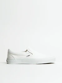 WOMENS VANS CLASSIC SLIP-ON TRUE WHITE CANVAS SHOES