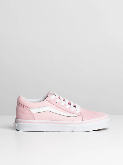 KIDS OLD SKOOL CHALK PINK SUEDE SNEAKER