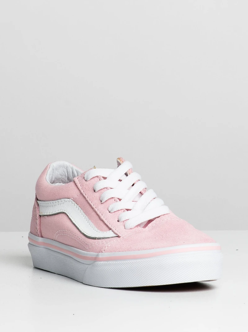 KIDS OLD SKOOL CHALK PINK SUEDE SNEAKER