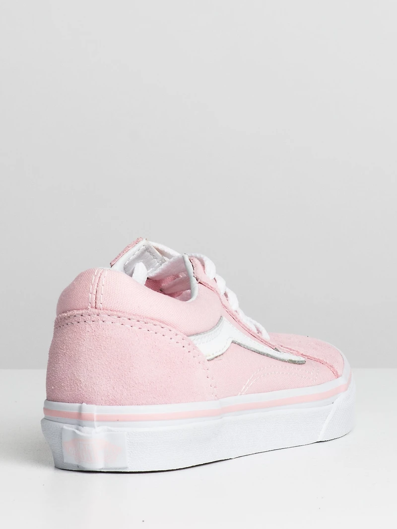 KIDS OLD SKOOL CHALK PINK SUEDE SNEAKER