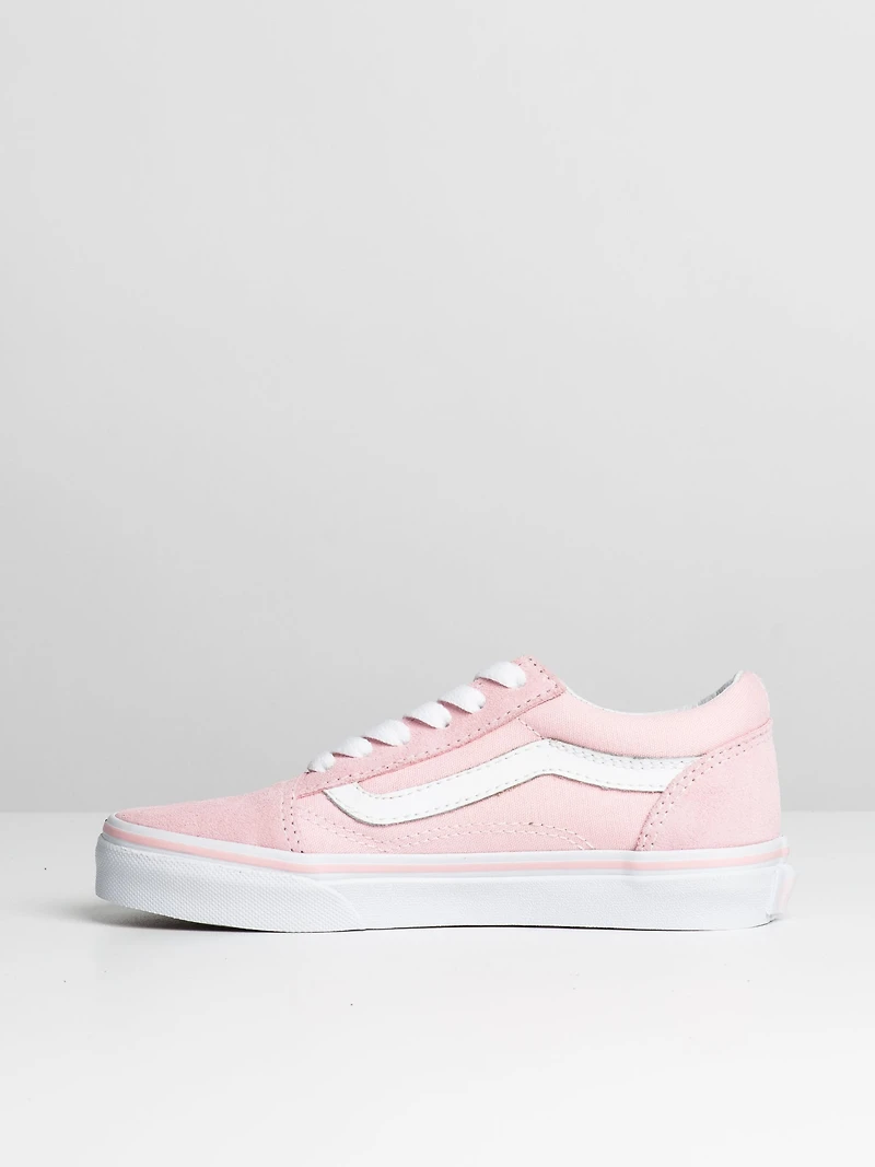 KIDS OLD SKOOL CHALK PINK SUEDE SNEAKER
