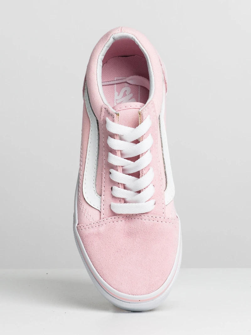 KIDS OLD SKOOL CHALK PINK SUEDE SNEAKER