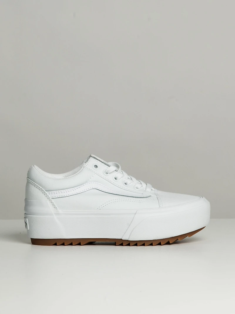 WOMENS OLD SKOOL STACKED CANVAS SNEAKER
