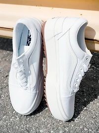 WOMENS OLD SKOOL STACKED CANVAS SNEAKER