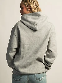 VERBAGE JUST A GIRL PULL OVER HOODIE
