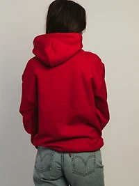 HOODIE VERBAGE GAME DAY P/O - ROUGE