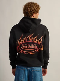 VON DUTCH FLAMES HOODIE
