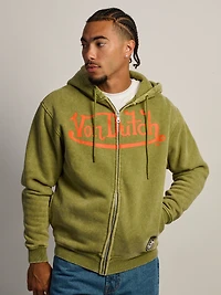 VON DUTCH SWEAT À CAPUCHE ENTIÈREMENT ZIPPÉ
