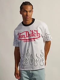 T-SHIRT FLAMMES VON DUTCH
