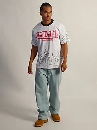VON DUTCH FLAMES TEE