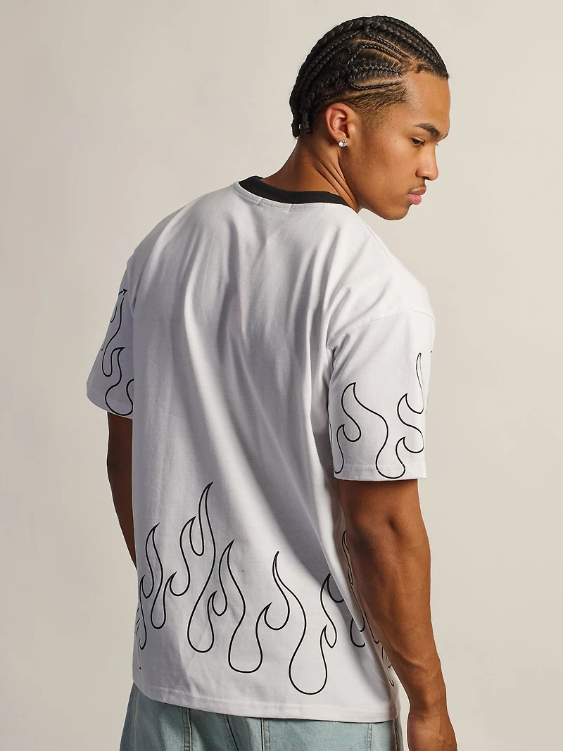 T-SHIRT FLAMMES VON DUTCH
