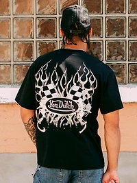 T-SHIRT À MANCHES COURTES DRAPEAU VON DUTCH