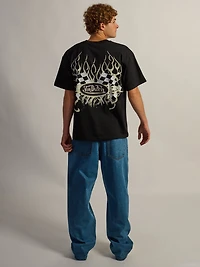 T-SHIRT À MANCHES COURTES DRAPEAU VON DUTCH