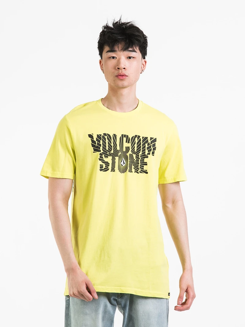 T-SHIRT À MANCHES COURTES MENS SHATTERED - LIMEADE
