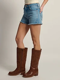 WRANGLER COWBOY 3.5in SHORTS - MID WASH